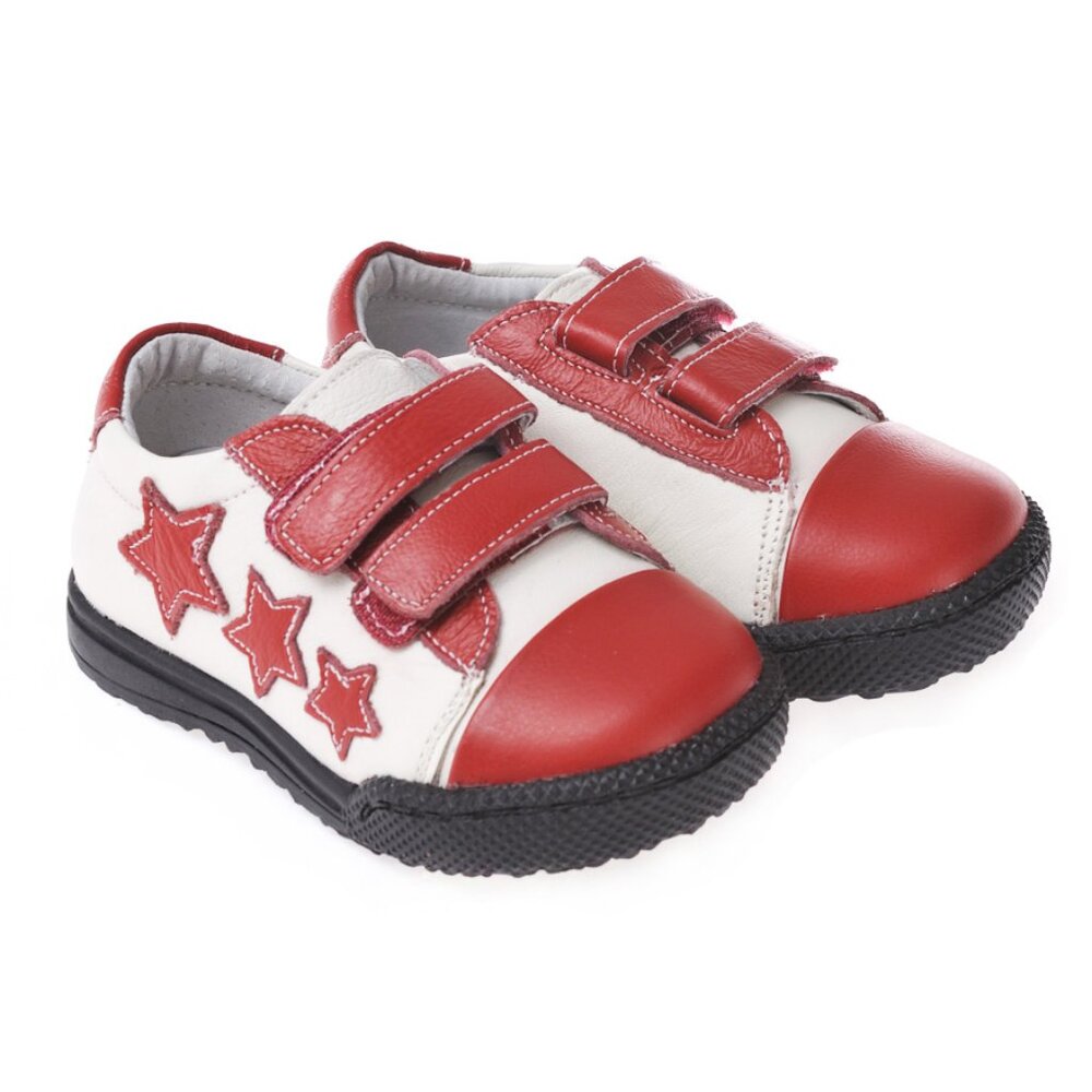 NEW ⭐️ Red/White Stars Sneaker - Multiple Toddler Sizes